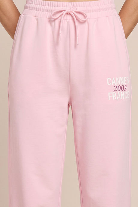 Zivame Athleisure Straight Leg Pants - Pink A Boo — image 4